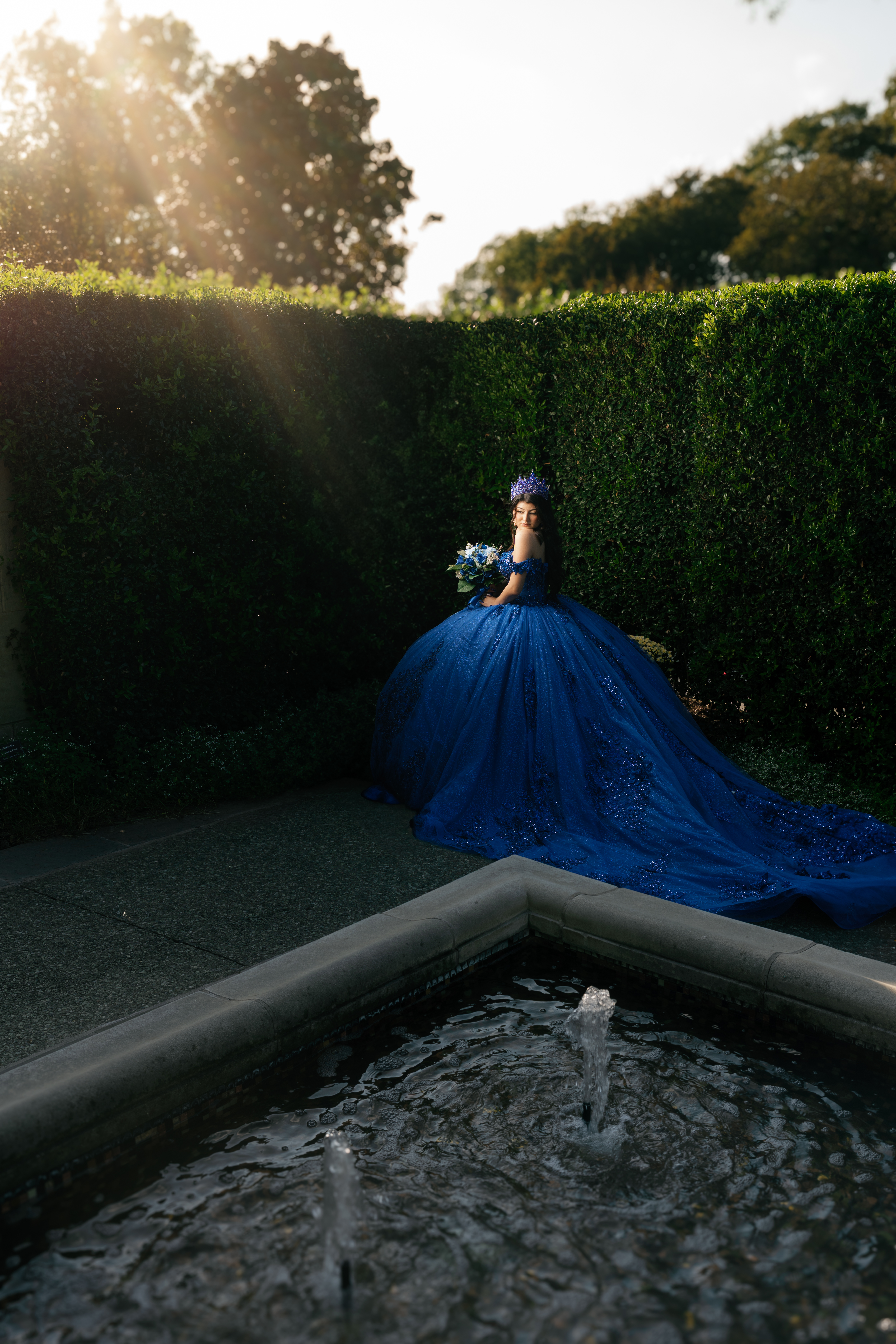 Dallas quinceañera photography portrait