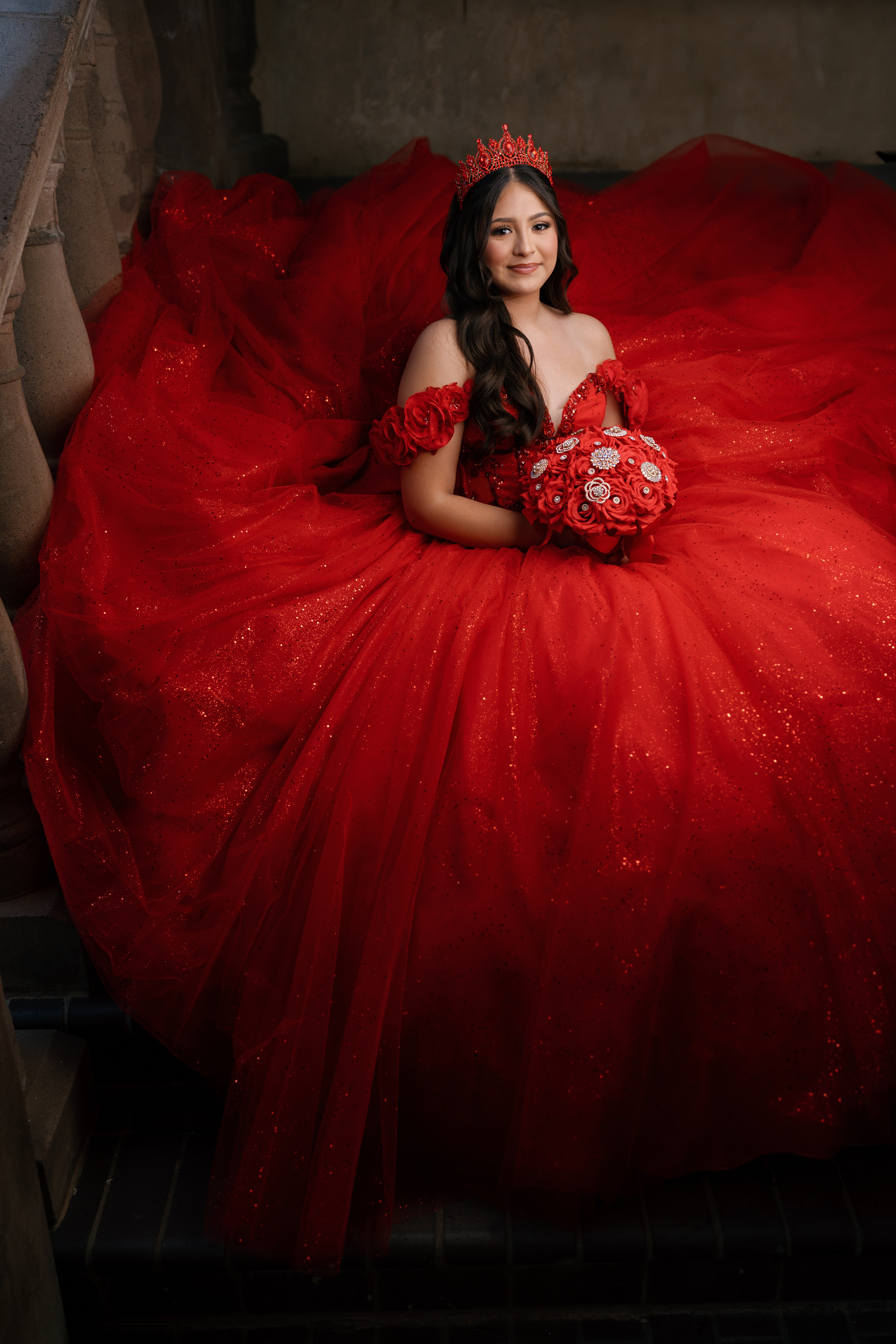 Dallas quinceañera photography portrait