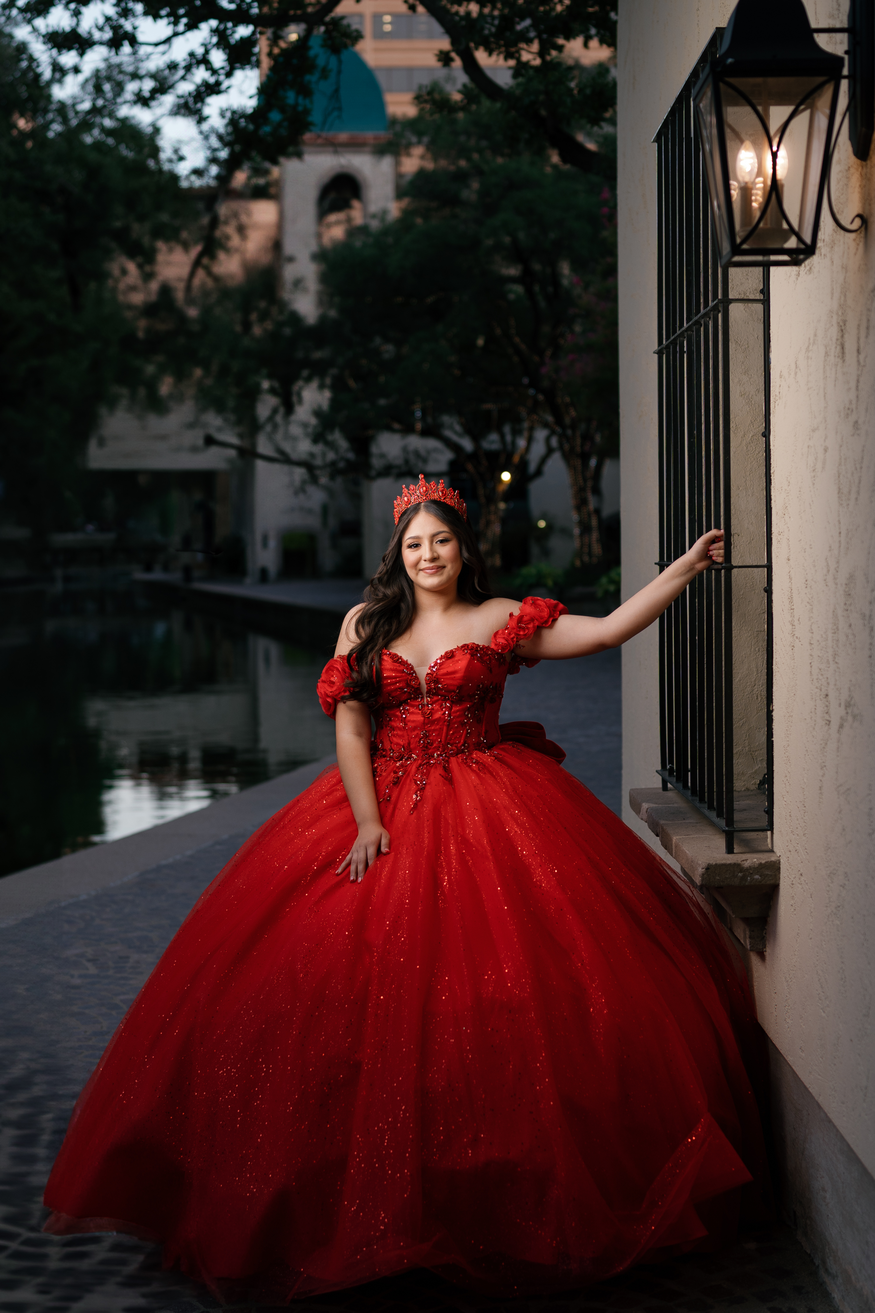 Dallas quinceañera photography portrait